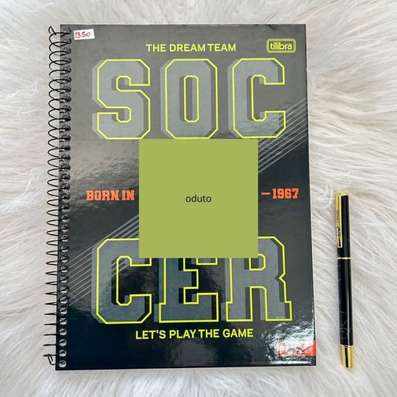 Caderno Universitário 1 matéria Caneta esferográfica azul 1,0mm