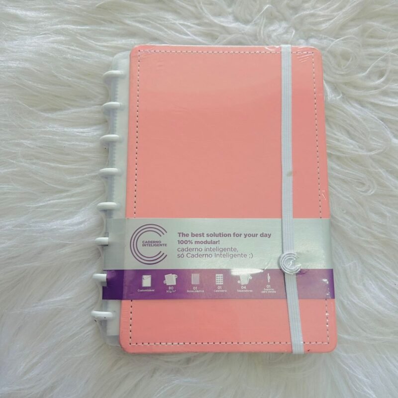 Caderno Inteligente Rose Pastel - A5