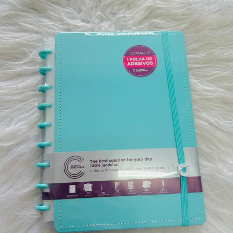 Caderno Inteligente All Aquamarine - Médio