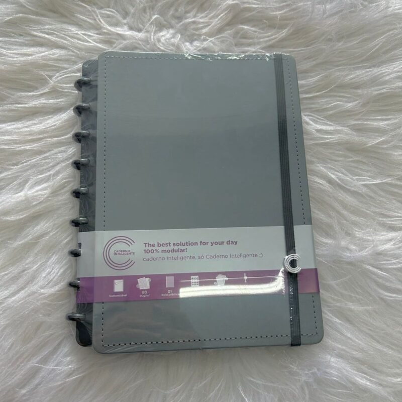 Caderno Inteligente Grey - Médio