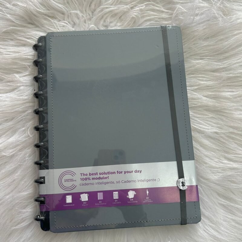 Caderno Inteligente Grey- Grande