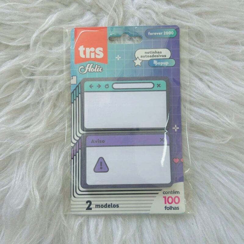 Notinhas Autoadesivas Popup- Tris